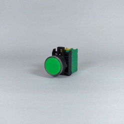 Weiller Plastik Ledli Yaylı Start Buton 22mm Yeşil 1NO WL9-AW3375